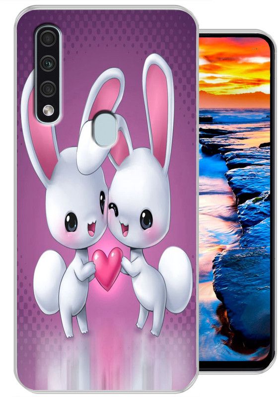 Allit Back Cover for Oppo A31 Back Cover  (Multicolor, Silicon, Pack of: 1)