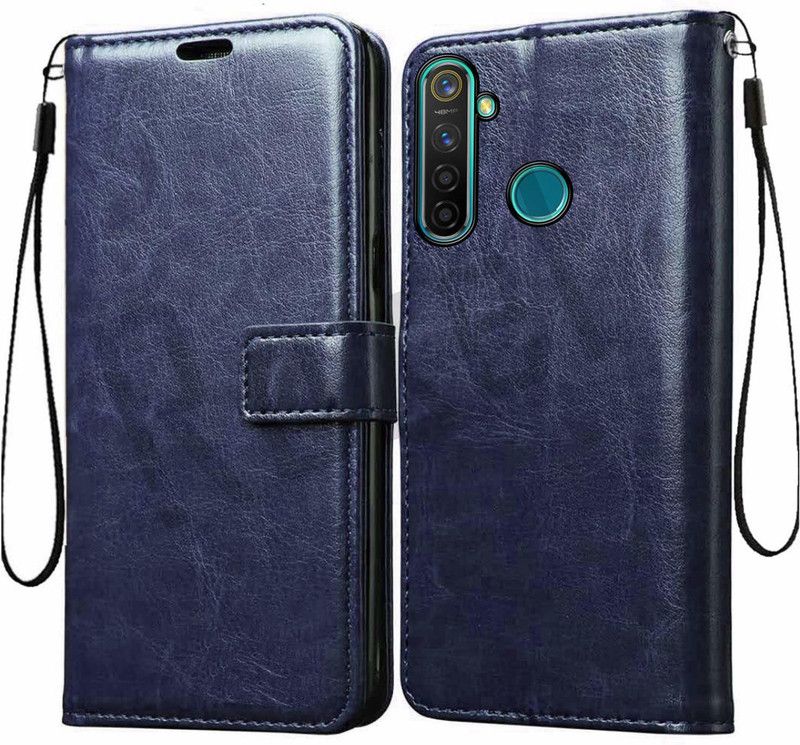 Seetu Back Cover for Realme Narzo 10, Realme 5, Realme 5i, Realme 5s  (Blue, Magnetic Case, Pack of: 1)