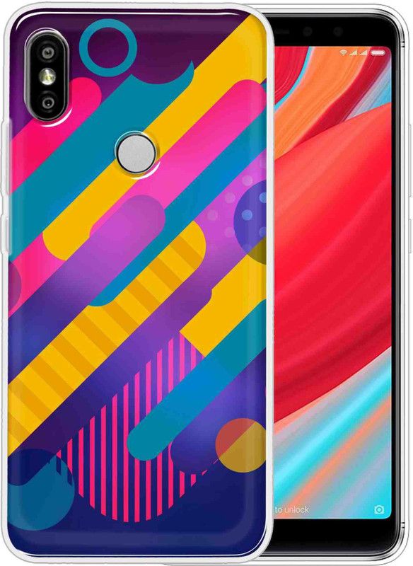 Vascase Back Cover for Mi Redmi Y2  (Multicolor, Dual Protection, Silicon, Pack of: 1)