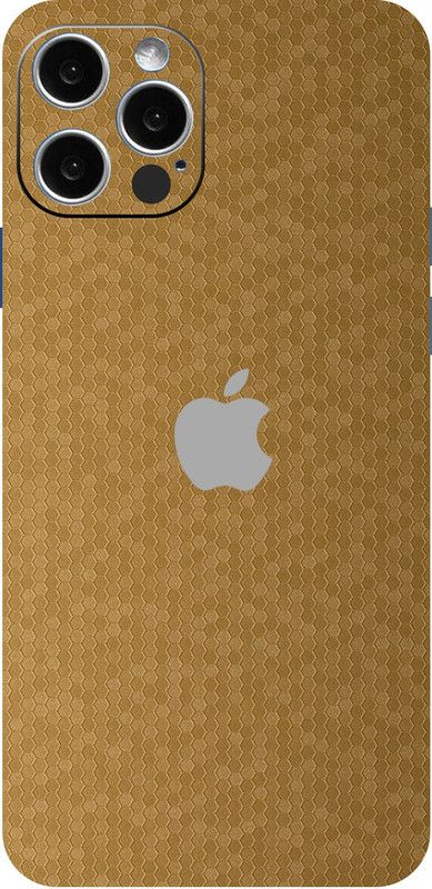 Scratchgard Apple iphone 11 Pro Max (Back + Side +Camera) Mobile Skin  (Honey Comb Crocodile Black)