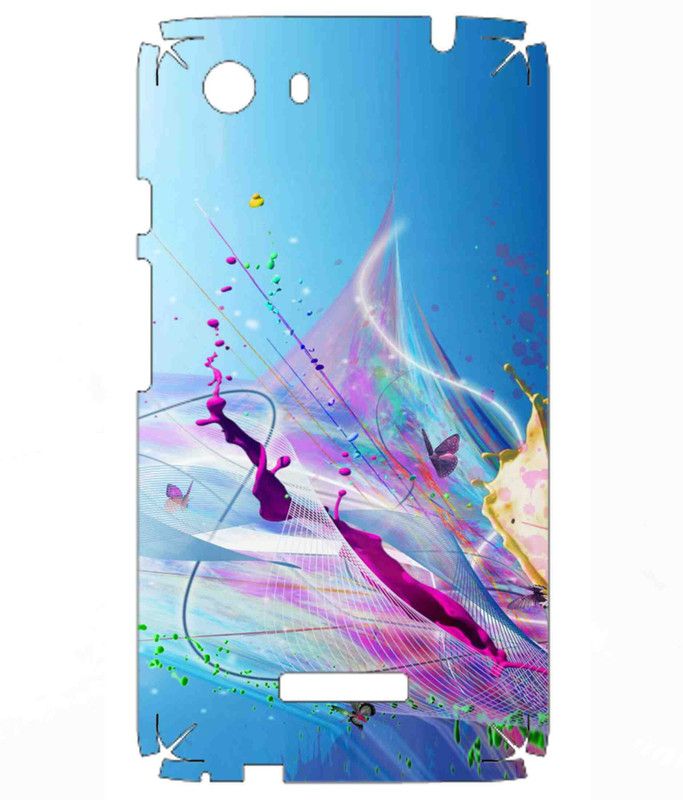 Snooky Micromax Canvas Unite 3 Mobile Skin  (Multicolor)