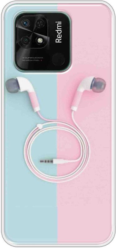 Princase Back Cover for Redmi 10 C, Redmi 10  (Multicolor, Dual Protection, Silicon)