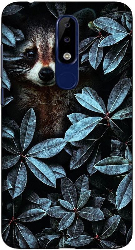 CROKIAN Back Cover for Nokia 6.1 Plus Little fox Back Cover  (Multicolor, Hard Case, Pack of: 1)