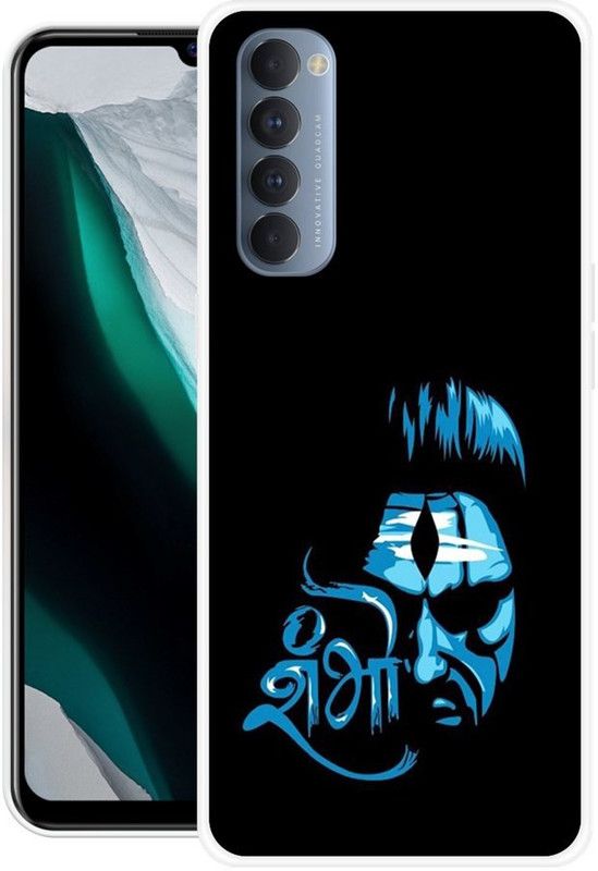 SIMAWAT Back Cover for Oppo Reno 4 Pro  (Multicolor, Grip Case, Silicon, Pack of: 1)