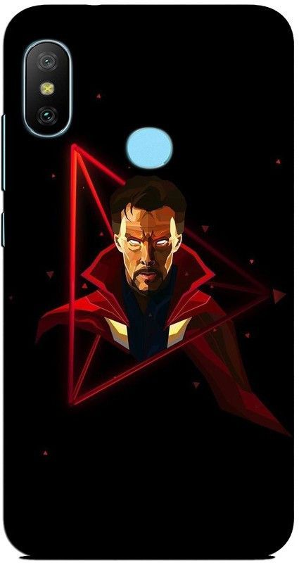 CROKIAN Back Cover for Redmi 6 Pro Dr. strange Back Cover  (Multicolor, Hard Case, Pack of: 1)