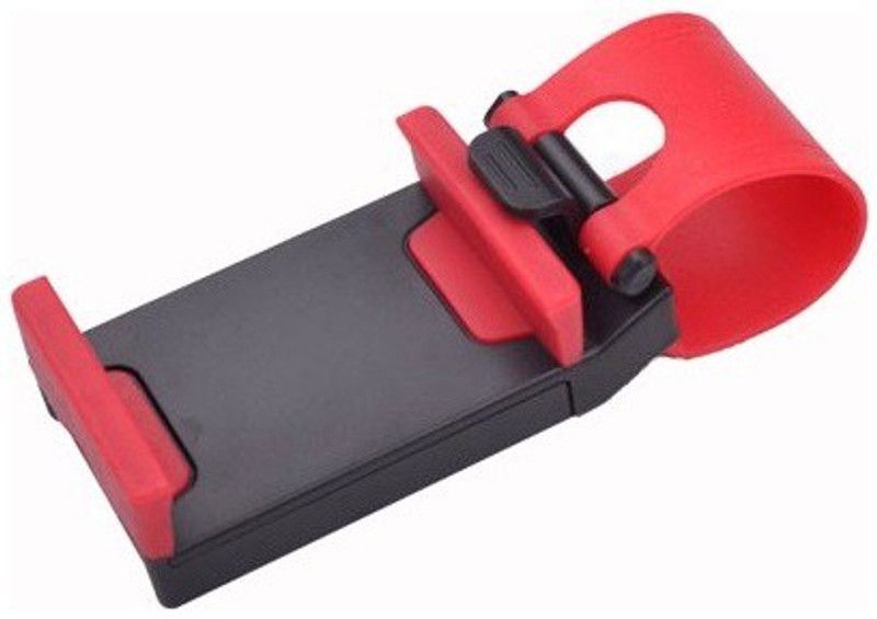 De AUTOCARE Universal Car Steering Wheel SmartPhone Mount Socket Mobile Holder