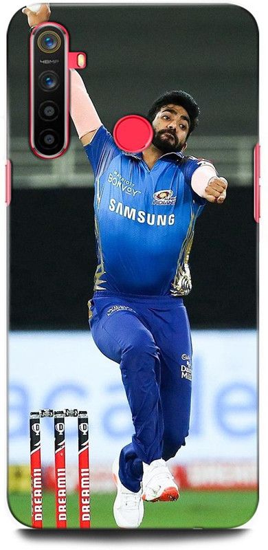 ORBIQE Back Cover for Realme 5 RMX1911 KL RAHUL, INDIA, CRICKET, PLAYER, SPORTS, CAPTAIN  (Multicolor, Hard Case, Pack of: 1)