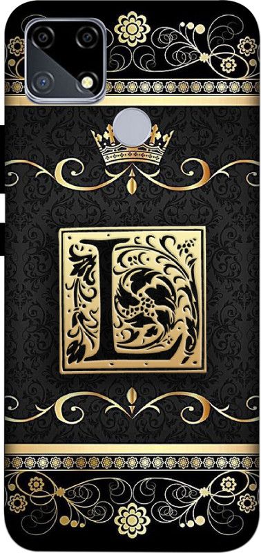 A1 Prints Back Cover for Realme Narzo 30A, Realme C25, Realme Narzo 20, Realme C12, Realme C15  (Gold, Hard Case, Pack of: 1)