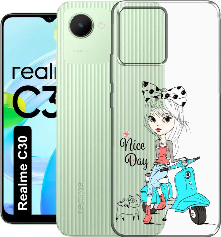kudia Back Cover for Realme C30, C30, RMX3581, Realme C30  (Multicolor, Dual Protection, Silicon, Pack of: 1)