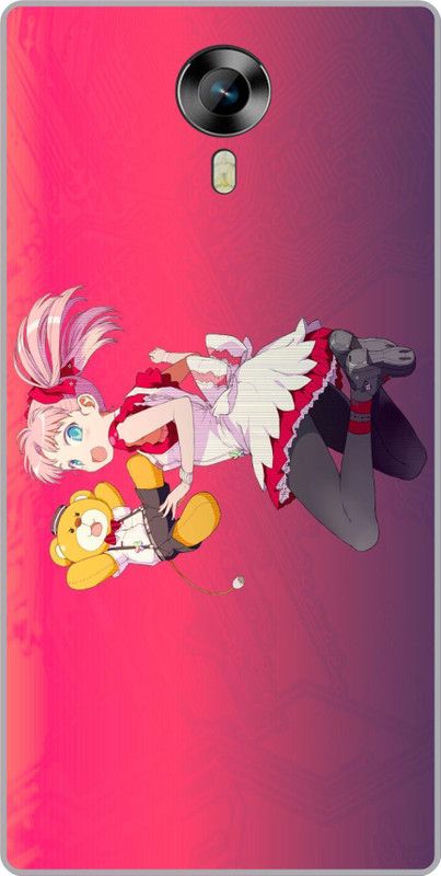 Bastex Back Cover for Micromax Canvas Nitro 4G E455  (White, Pink, Yellow, Pack of: 1)
