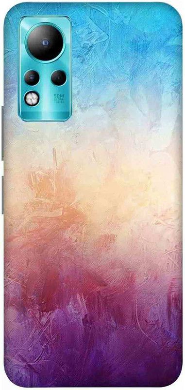 NDCOM Back Cover for Infinix Note 11 Colorful Painting Texture Printed  (Multicolor, Hard Case, Pack of: 1)