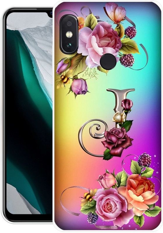 NEVYZAP Back Cover for Mi Redmi Note 6 Pro  (Multicolor, Grip Case, Silicon)