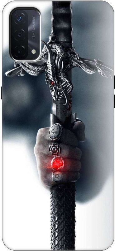 VEERHOM Back Cover for Oppo A74 5G Back Cover  (Multicolor, Grip Case, Silicon)