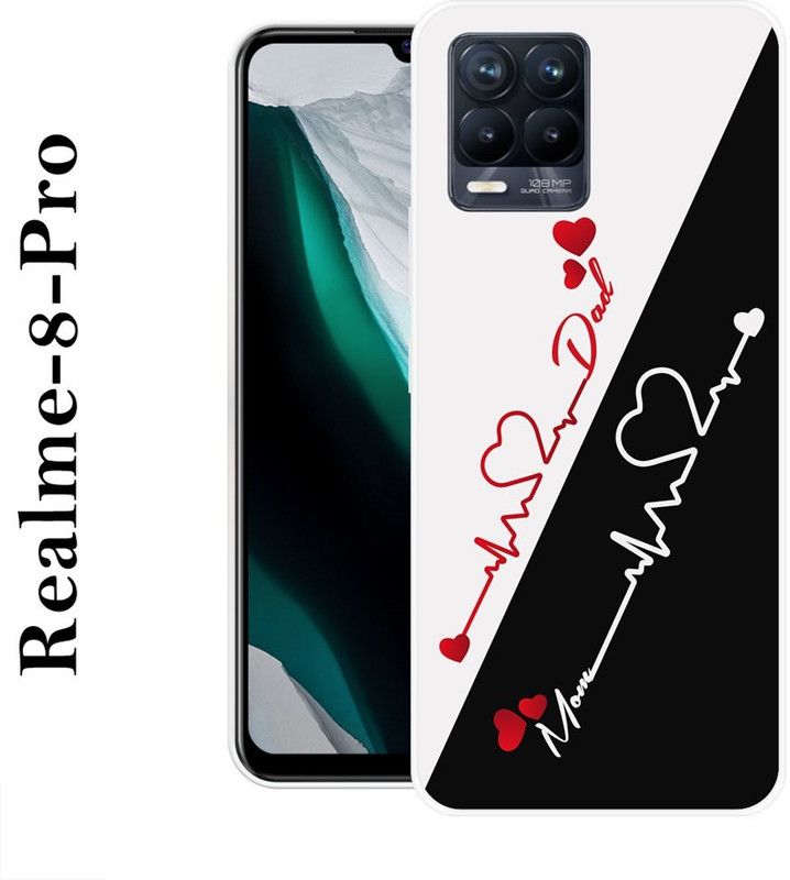 REDFLY Back Cover for Realme 8 Pro  (Multicolor, Grip Case, Silicon)