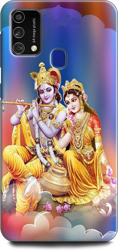 Afterglow Back Cover for SAMSUNG Galaxy F41 RADHA KRISHNA, RADHA AND KRISHNA, KRISHNA, RADHA, GOD  (Multicolor, Shock Proof, Pack of: 1)