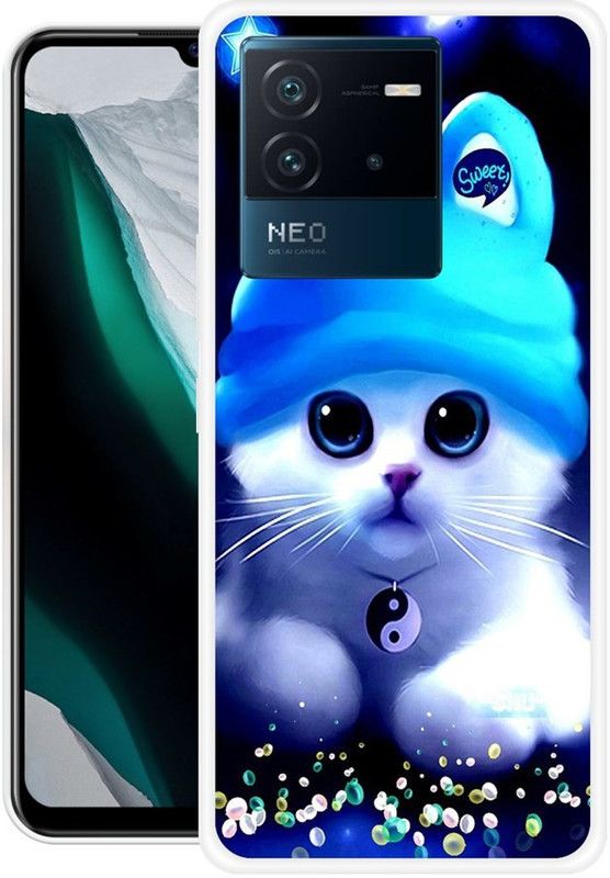 redfly Back Cover for IQOO Neo 6 5G  (Multicolor, Silicon)