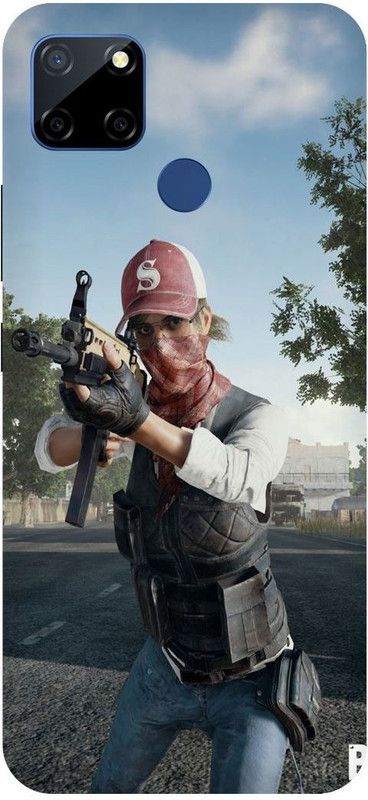 Bluvver Back Cover for Realme C25s, RMX3197, Printed Pubg Game Girl Back Cover  (Multicolor, Hard Case, Pack of: 1)