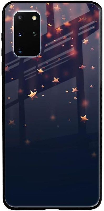 QRIOH Back Cover for Samsung Galaxy S20 Plus  (Blue, Grip Case, Silicon, Pack of: 1)