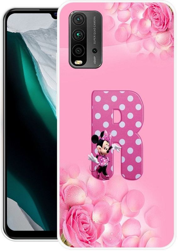 FITESTAR Back Cover for Redmi 9 Power  (Pink, Grip Case, Silicon, Pack of: 1)