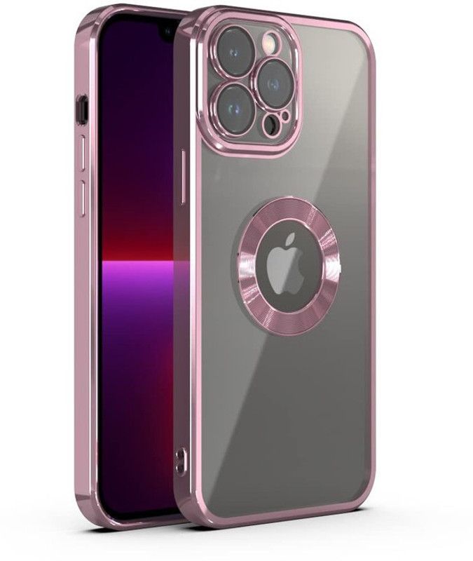 GROOZ Back Cover for Apple iPhone 12 Pro Max  (Pink, Ring Case, Pack of: 1)