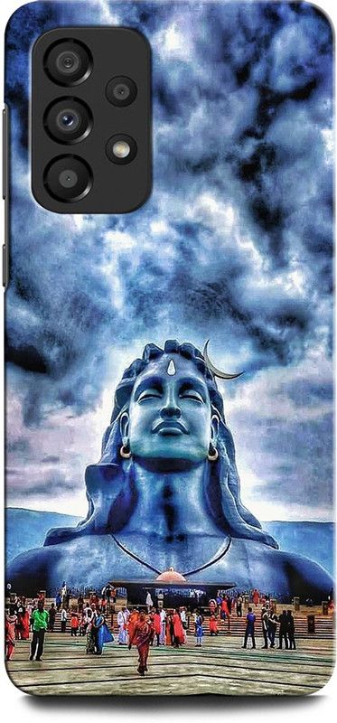 GRAFIQE Back Cover for SAMSUNG Galaxy A33 SHIVJI, LORD SHIVA, MAHADEV, BHOLENATH  (Multicolor, Shock Proof, Pack of: 1)
