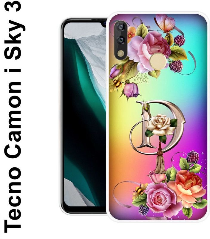 KUDI Back Cover for Tecno Camon I Sky 3  (Multicolor, Grip Case, Silicon)