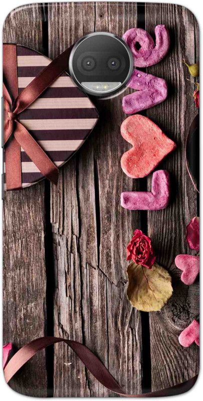 NDCOM Back Cover for Motorola Moto G5s Plus Love Gift Printed  (Multicolor, Hard Case, Pack of: 1)