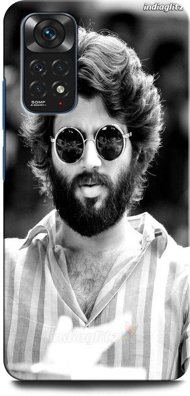 GRAFIQE Back Cover for Redmi Note 11 VIJAY DEVARKONDA, ARJUN REDDY, KABIR SINGH, STYLISH STAR  (Multicolor, Shock Proof, Pack of: 1)