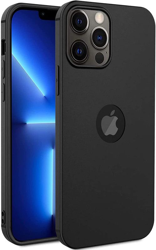 VDAT Back Cover for APPLE iPhone 13 Pro  (Black, Shock Proof)