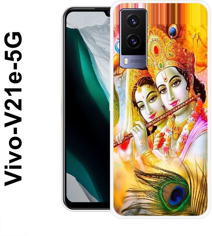 JATLAND Back Cover for Vivo V21e 5G  (Multicolor, Silicon)