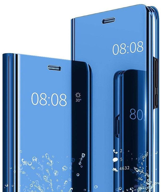 SPERKASE Flip Cover for OPPO A5  (Blue, Dual Protection, Pack of: 1)
