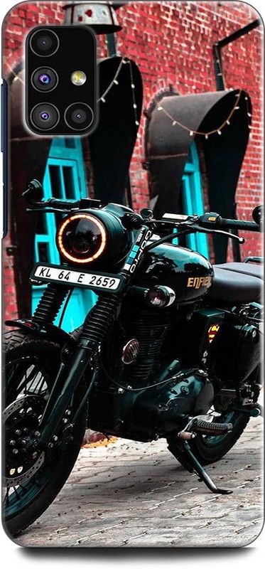 Afterglow Back Cover for SAMSUNG Galaxy M31s ROYAL ENFIELD, BULLET, BICK, DUGDUG  (Multicolor, Shock Proof, Pack of: 1)