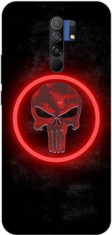 URCHIN Back Cover for Redmi 9 prime Punisher, Punisher logo, Skull, Ghost  (Multicolor, Shock Proof, Pack of: 1)