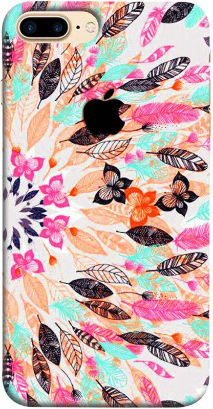 Casemaker Back Cover for Iphone 7 Plus Logo Cut  (Multicolor, Hard Case, Pack of: 1)