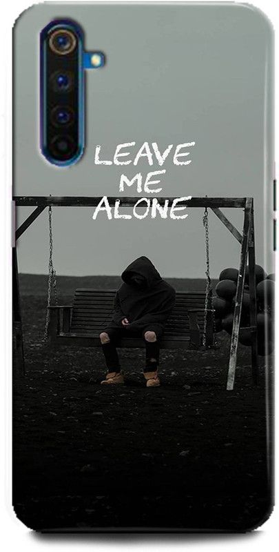 Afterglow Back Cover for Realme 6 Pro LEAVE ME ALONE, NF  (Multicolor, Shock Proof, Pack of: 1)