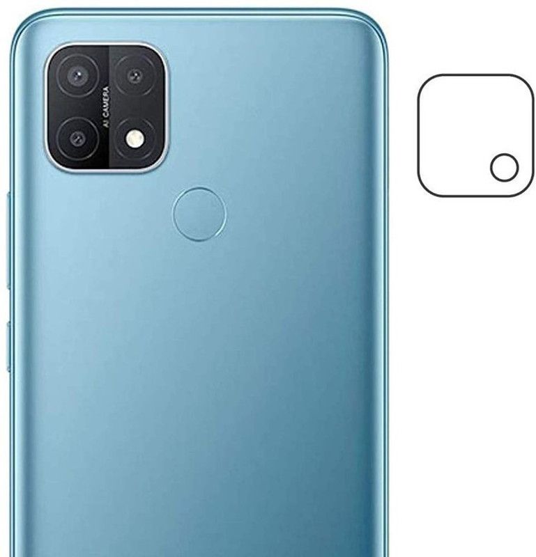 Transparent Back Camera Lens Glass Protector for Oppo A15  (Pack of: 2)