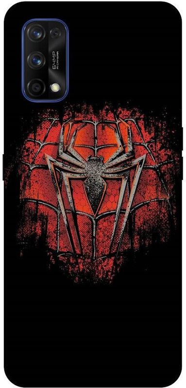 URCHIN Back Cover for Realme 7 Spiderman, Spiderman logo, Marval, superhero, Comic  (Multicolor, Shock Proof)