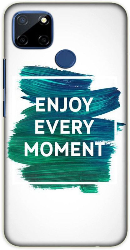 iprinto Back Cover for Realme Narzo 30A  (White, Green, Hard Case, Pack of: 1)