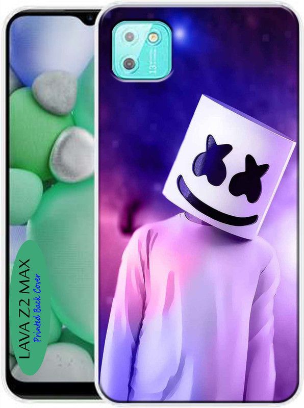 SkyAmound Back Cover for Lava Z2 Max  (Multicolor, Dual Protection, Silicon)