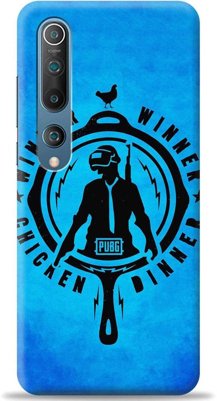 Swagr Back Cover for Mi 10  (Blue, Shock Proof, Pack of: 1)