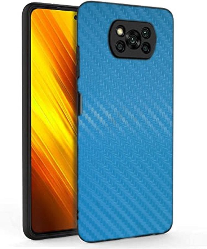 RUMPERS Poco X3 Mobile Skin  (silver carbon)