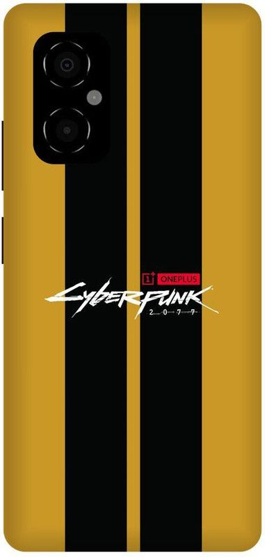 play fast Back Cover for POCO M4 5G, MZB0BRWIN, CYBERPUNK, GAME, LOGO, SIGN  (Yellow, Hard Case, Pack of: 1)