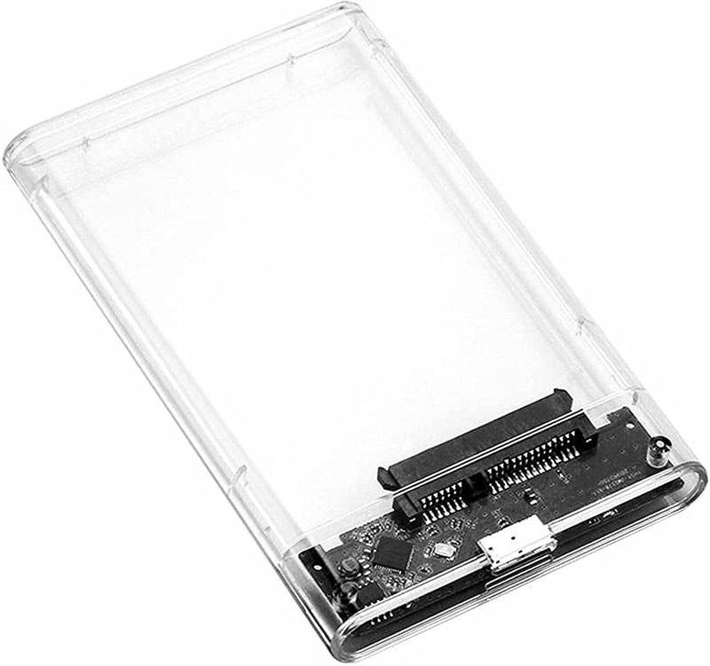 Verilux Plastic Press and Release Headphone Case  (transparent)