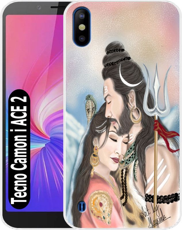 Cooltrend Back Cover for Tecno Camon I Ace2  (Multicolor, Silicon, Pack of: 1)