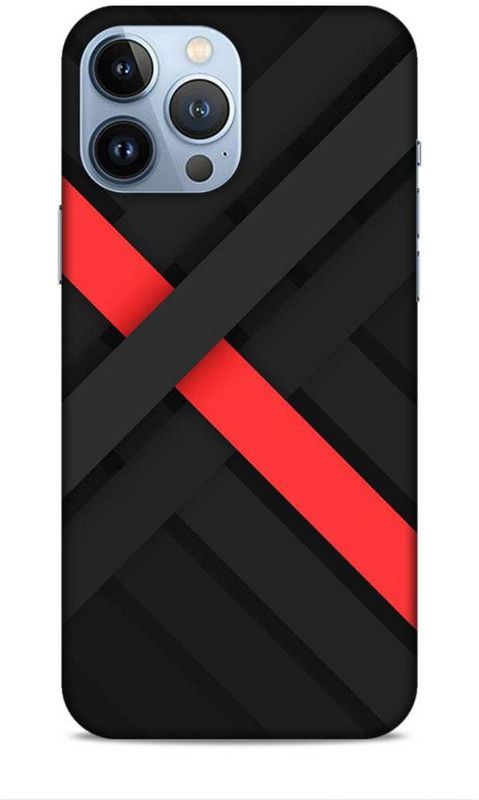 Coverland Back Cover for Apple iPhone 13 Pro Max  (Pink, Black, Waterproof)