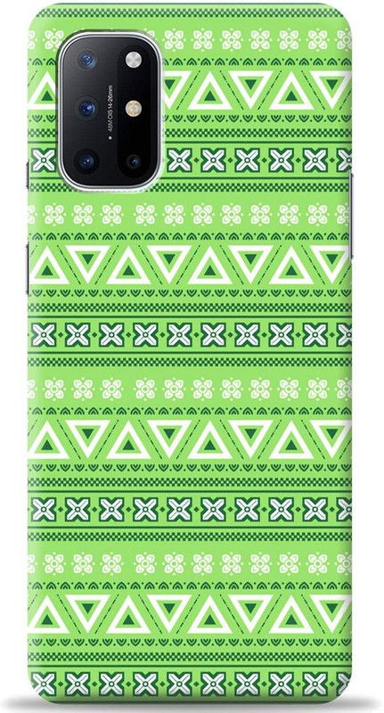 Crafter Back Cover for OnePlus 8T  (Green, Shock Proof, Pack of: 1)