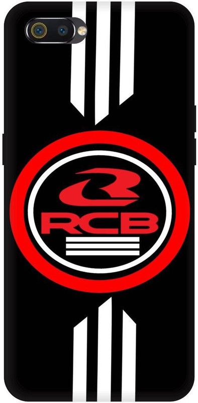 THE NARAYANA COLLECTIONS Back Cover for REALME C2-RMX1941-RCB,LOGO,ROYAL,ENFILED,BIKE,BULLET  (Multicolor, Hard Case, Pack of: 1)