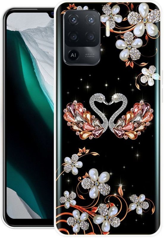INDIALAND Back Cover for Oppo F19 Pro, Oppo A94  (Multicolor, Grip Case, Silicon)