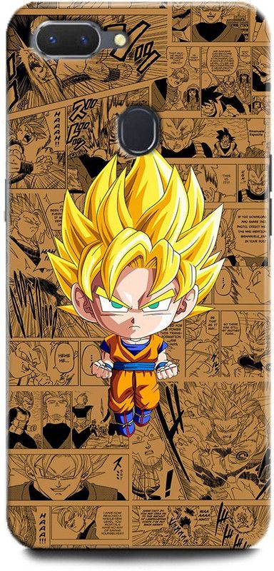 Afterglow Back Cover for realme 2 GOKU, DRAGON BALL Z, CARTOON, ANIME, STRONG, COKU, SUPER SAIYAN  (Multicolor, Shock Proof, Pack of: 1)
