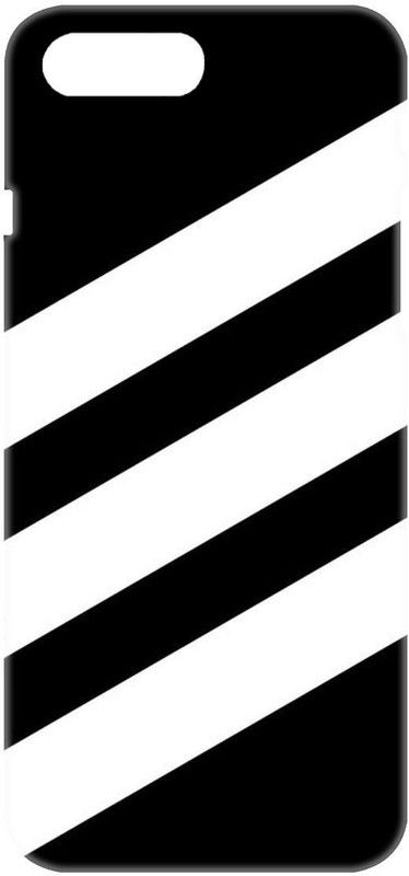 Smutty Back Cover for Apple iPhone 7 Plus - Angled Stripes Print  (Multicolor, Hard Case, Pack of: 1)